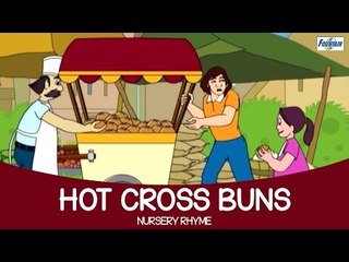 Hot Cross Buns - Nursery Rhyme Full Song ( Fountain Kids )