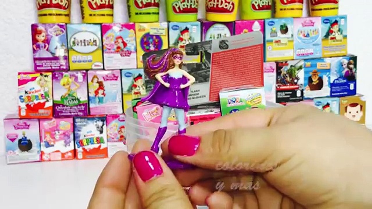 ✔ Huevo Sorpresa Gigante My Mini Mixie Qs con Plastilina Play-Doh colorines y mas video my mixieq