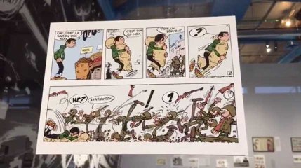 Exposition sur Gaston Lagaffe : un personnage culte aux 60 ans de carrière