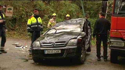 El coche accidentado en Girona no lleva sistemas de retención infantil