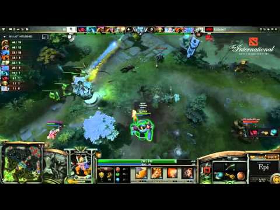 [EndGame] German iG vs LGD int Game 1 The International 3 Group Stage