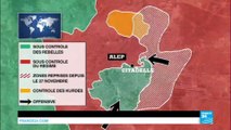 Syrie : l'armée syrienne progresse rapidement, les rebelles en difficullté à Alep