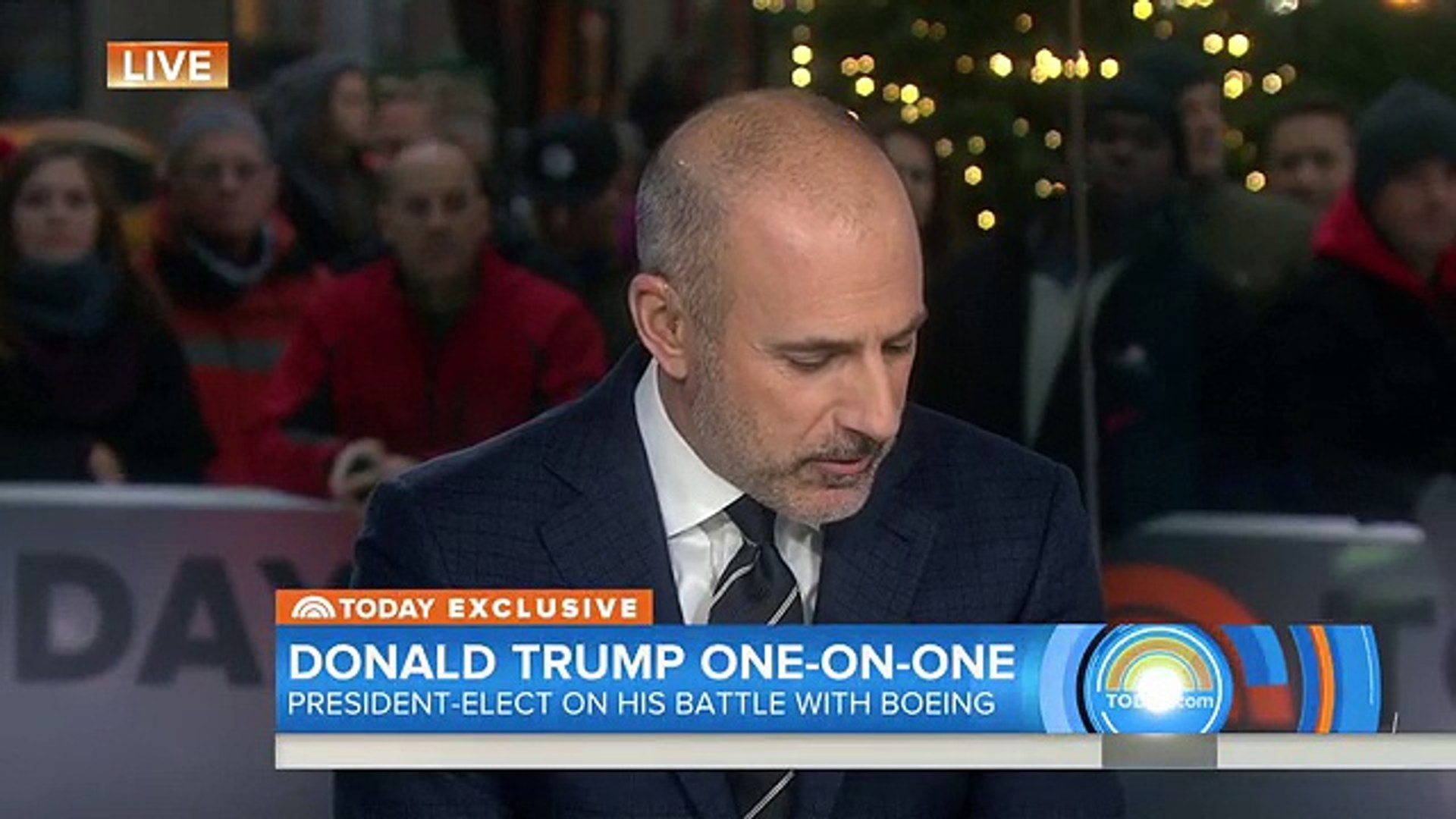 ⁣Donald Trump on TODAY show  #Trump