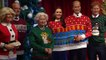 Royal wax figures wear Christmas knits for charity