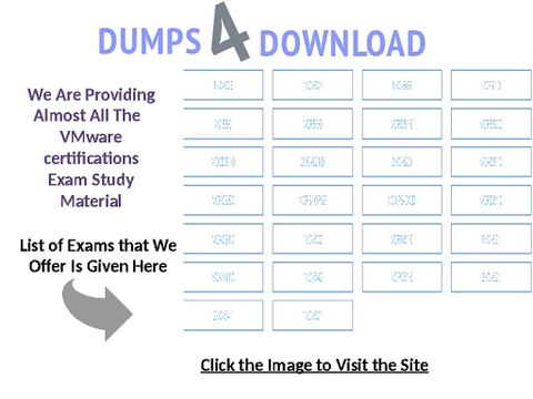Download Updated VMware 2V0-621 Exam Dumps Pdf - Dumps4download.com