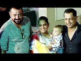 Salman Khan's Sister Arpita Khan With Son Ahil At Sanjay Dutt's Kids Birthday Party