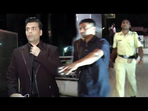 Karan Johar AVOIDS Reporters At Ae Dil Hai Mushkil Screening