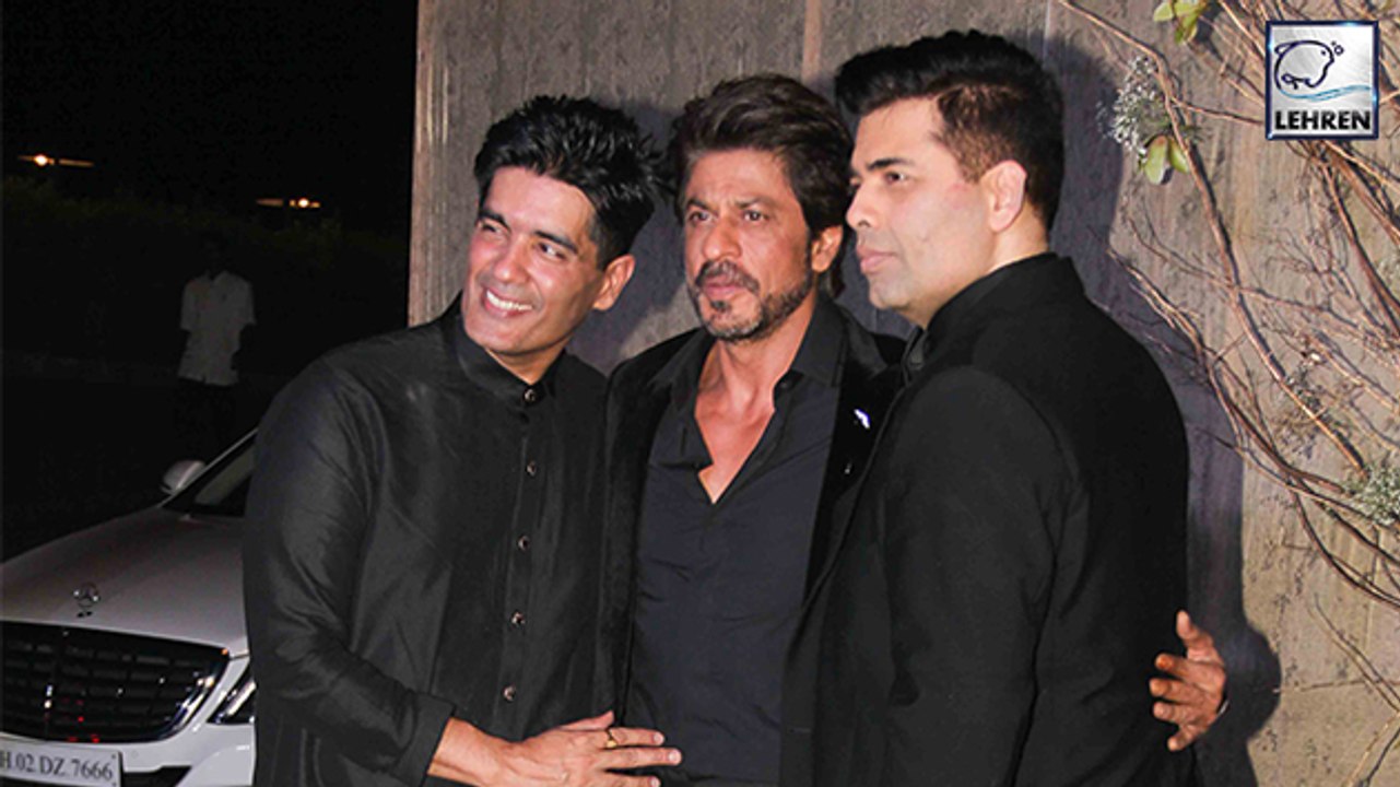 Shahrukh Khan Parties Hard At Manish Malhotra's Birthday Bash