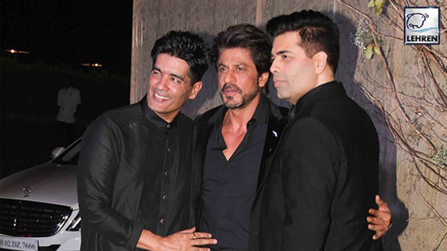 Shahrukh Khan Parties Hard At Manish Malhotra's Birthday Bash