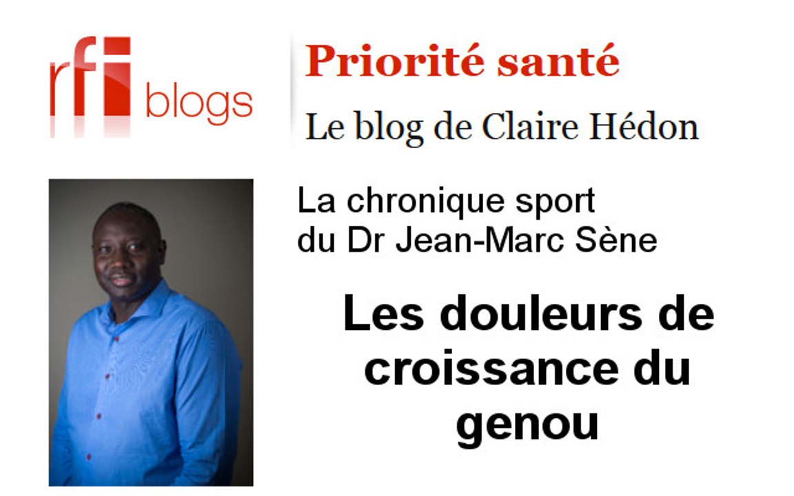 Les douleurs de croissance du genou