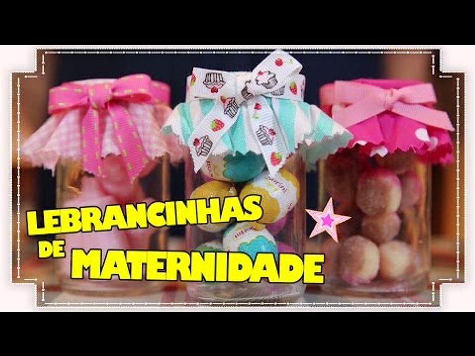 COMO FAZER SUAS PRÓPRIAS LEMBRANCINHAS DE MATERNIDADE