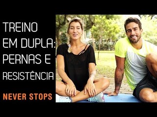 TREINO EM DUPLA PARA MEMBROS INFERIORES COM PUGLI E ERASMO