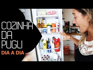 COZINHA DA PUGLI: O QUE TEM NA GELADEIRA E ARMÁRIO!