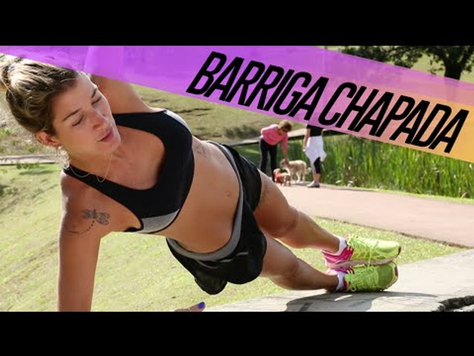 TREINO PARA TER UMA BARRIGA CHAPADA COM GABRIELA PUGLIESI | NEVER STOPS