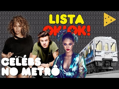Top 7 celébs mais gente como a gente no metrô EVEEEEEEEEEER