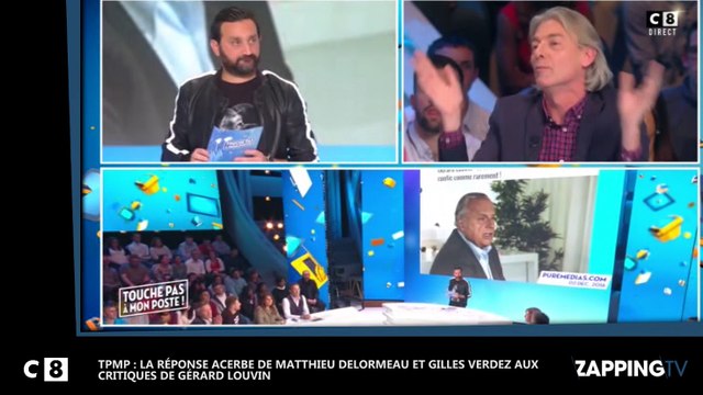 TPMP : La réponse acerbe de Matthieu Delormeau et Gilles Verdez aux critiques de Gérard Louvin