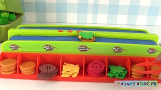 Play Doh Dentiste Shrek mange des hamburgers Burger Mania Game