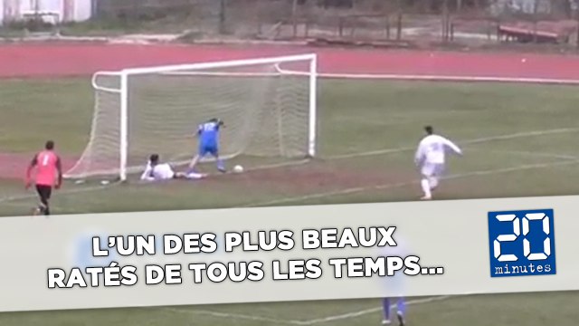 Sans doute, l'un des plus beaux ratés de l'histoire du football
