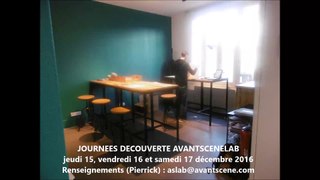 journées découverte AvantScèneLAB (15-16-17 déc 2016)