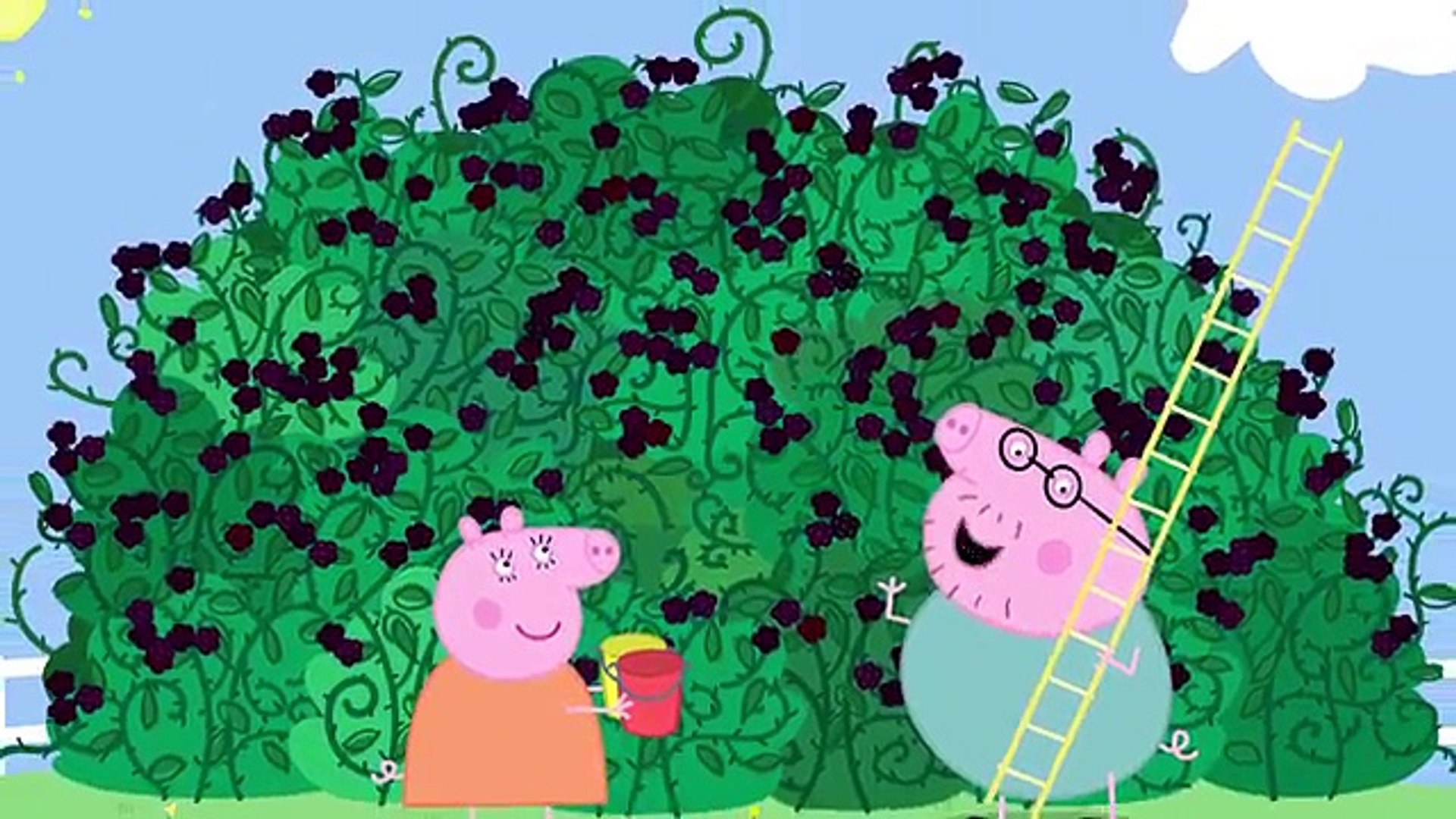 Peppa Pig Mummy Pig In The Blackberry Bush Clip Dailymotion Video