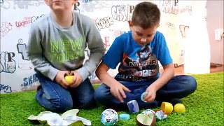 Kinder Maxi Überraschungseier Weihnachten ♥ Snoopy Ü-Eier ♥ Video für Kinder
