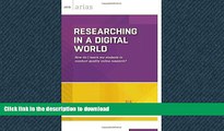 READ Researching in a Digital World: How do I teach my students to conduct quality online
