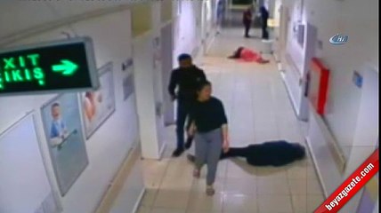 Damat dehşeti saniye saniye kamerada