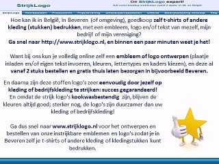 Zelf kleding bedrukken Beveren