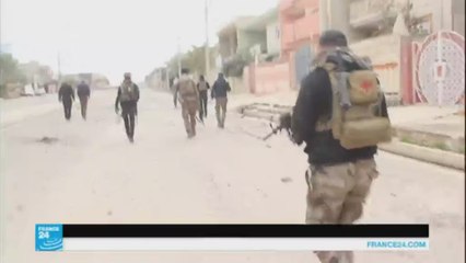 قوات النخبة العراقية تهاجم منطقة سماح شرقي الموصل