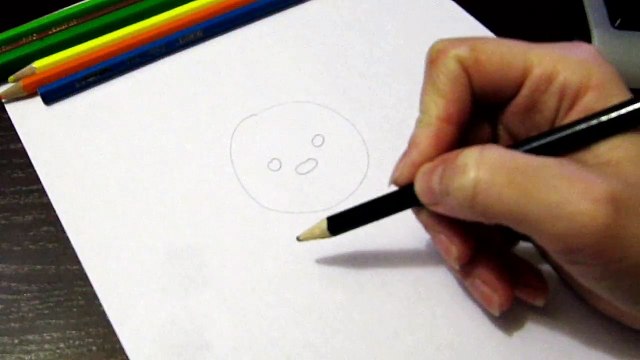Как быстро нарисовать оленя Деда Мороза для детей How fast to draw deer Santa Claus for children