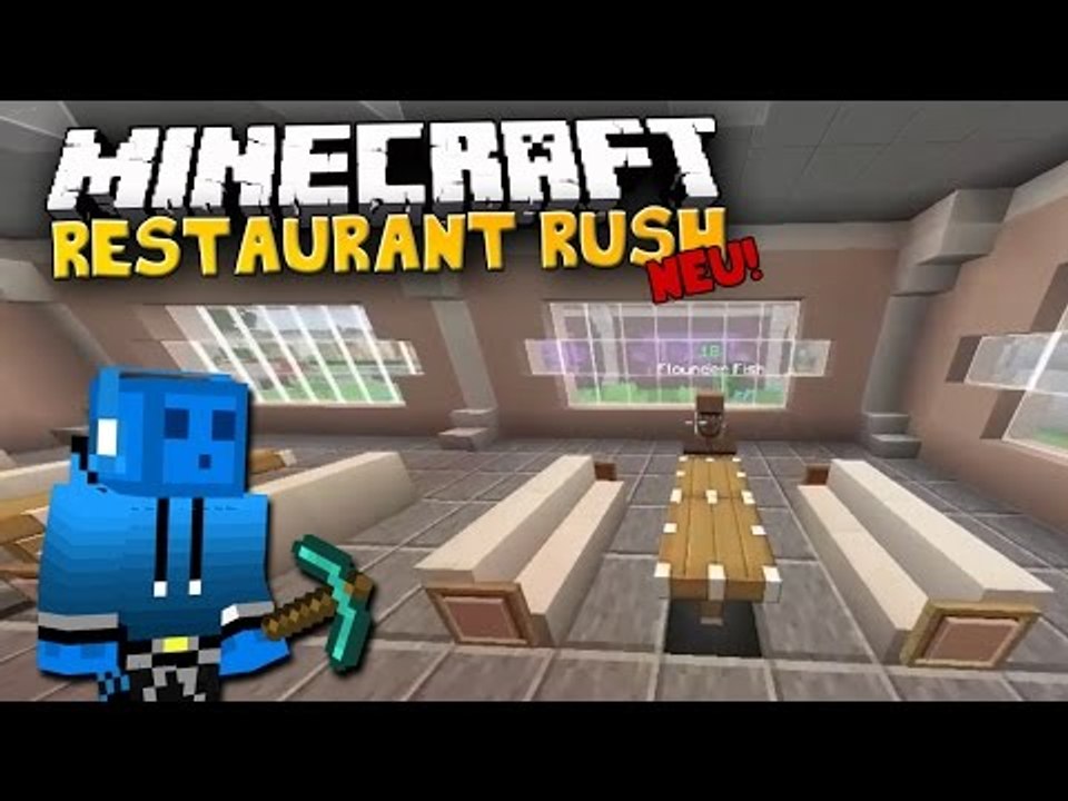 NEUER MODUS AUF HIVE || MINECRAFT Restaurant Rush