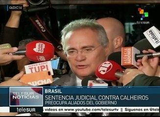 Senado de Brasil decide no acatar la suspensión de su presidente