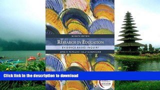 Hardcover Research in Education: Evidence-Based Inquiry  Full Book