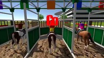 juegos para niños de 3 a 6 años: carreras de caballos, videos para niños