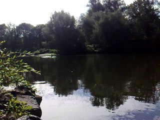 course en ligne kayak sur l'Allier