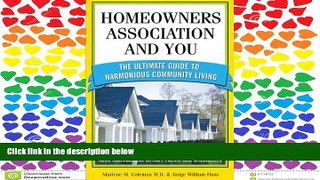 READ book Homeowners Association and You: The Ultimate Guide to Harmonious Community Living (You