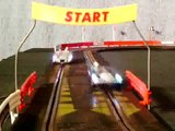 Electric Model Cars Video Scalextric  Mercedes & Jaguar Racing