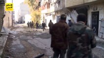 Сирия, уличные бои в Алеппо 07.12.2016