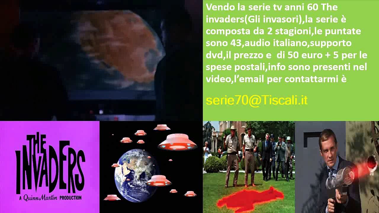 Gli Invasori(The Invaders) tutta la serie tv completa in DVD - ITA