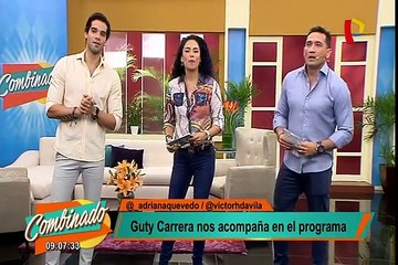 Combinado: Guty Carrera y Victor Hugo Dávila pasaron por divertidos retos para decidir quién será el conductor