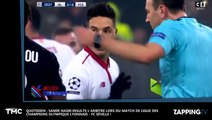 Quotidien : Samir Nasri insulte brutalement l’arbitre de Lyon-Sélle (déo)