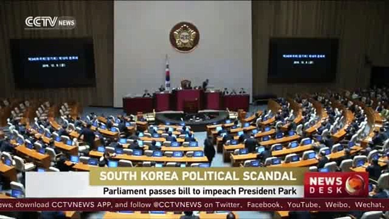 South Korean President Park Geun-hye has been impeached