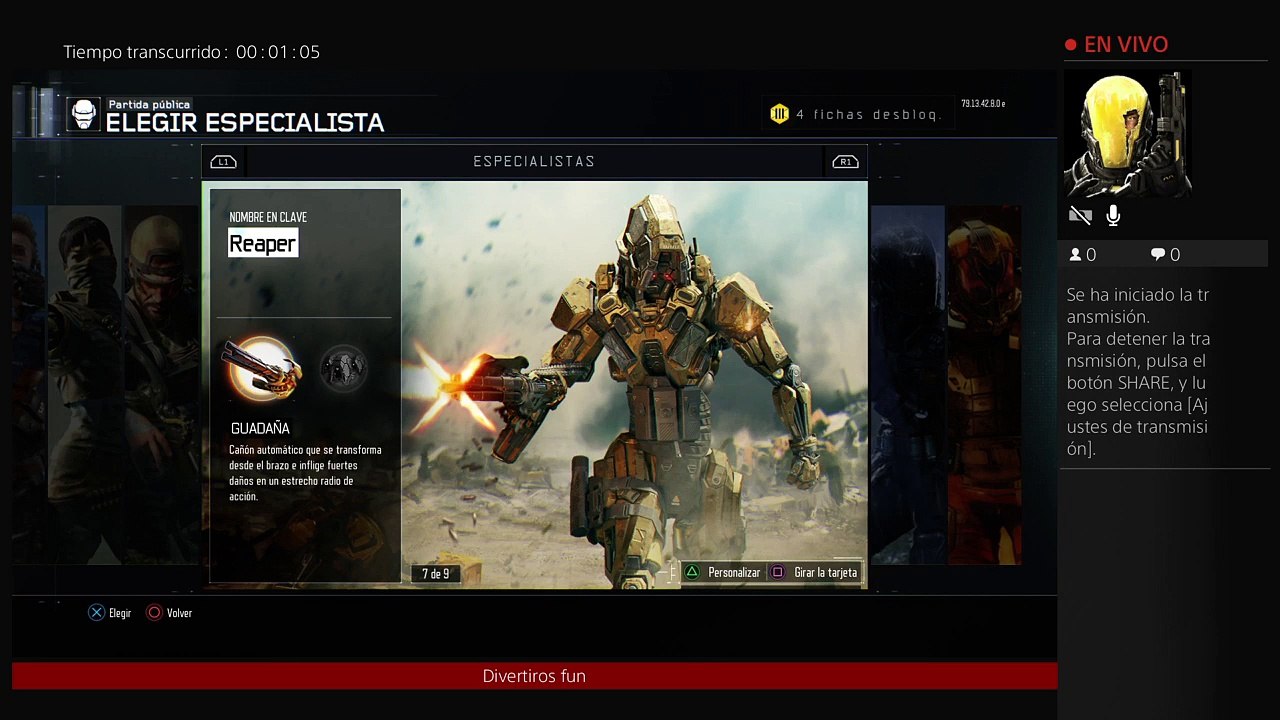 Transmisión de PS4 en vivo de haroup
