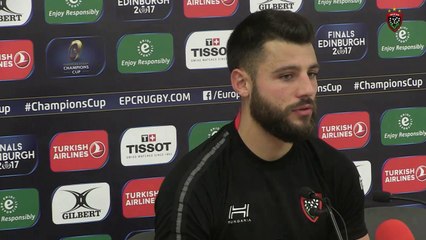 Avant-match Toulon / Scarlets : Jonathan Pélissié
