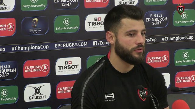 Avant-match Toulon / Scarlets : Jonathan Pélissié