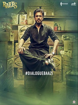 Raees Ki Dialogue Baazi Shah Rukh Khan Releasing 25 January