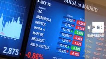 El Ibex 35 baja un 0,20% a mediodía, lastrado por la banca