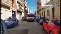 Andria: attentato nei pressi del Commissariato di Polizia, un ferito