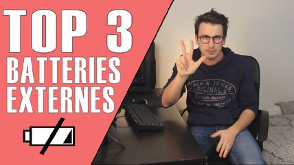 TOP 3 BATTERIES EXTERNES (12/24)
