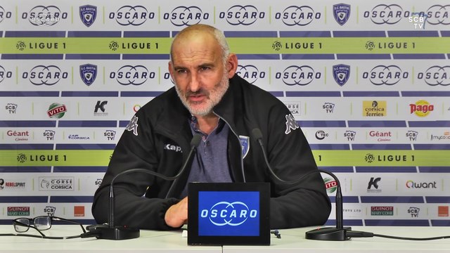 Bastia-Metz : Conf. d'avant-match de F. Ciccolini